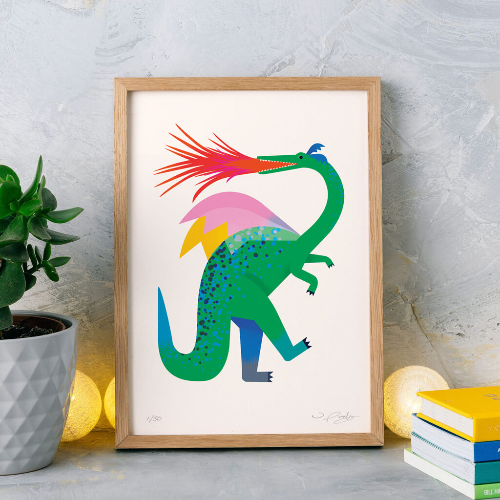 Dragon | A4 Art Print