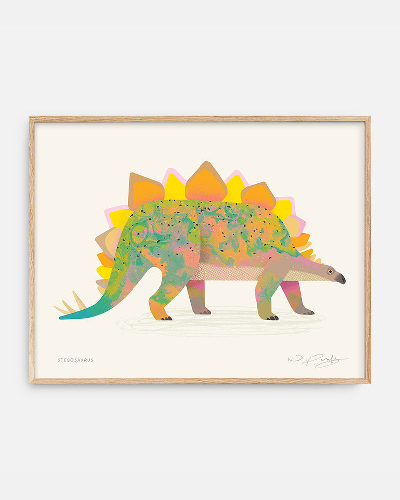 Stegosaurus | Art Print