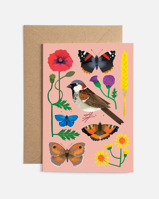 In the Cornfields | Card